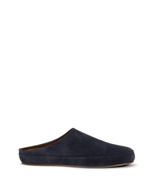 Loro Piana Blue Mules Tomori Bleues for men