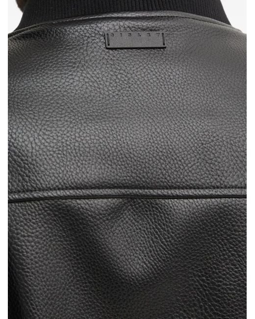 Veste Bomber À Fermeture Zippée Sisley pour homme en coloris Gray