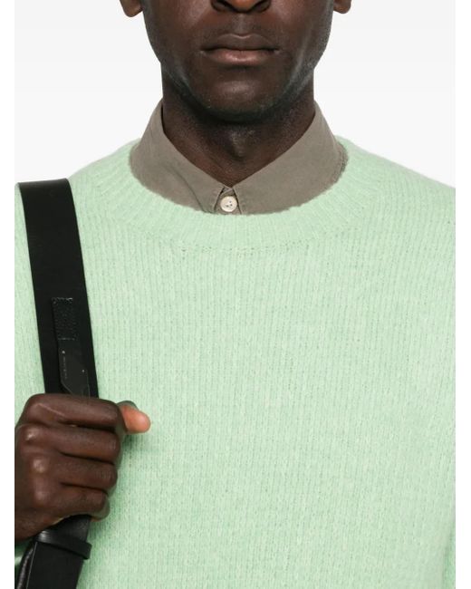 sunflower Green Crew-Neck Sweater for men