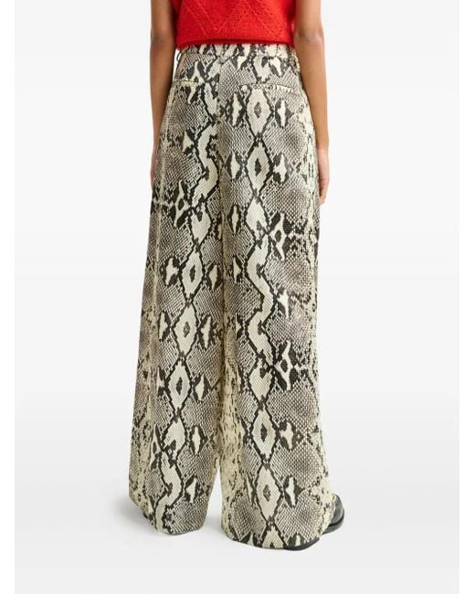 Essentiel Antwerp Natural Izpacho Hose mit Falten