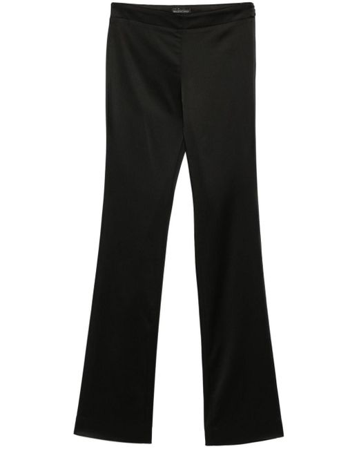 Balenciaga Black High-Waisted Trousers