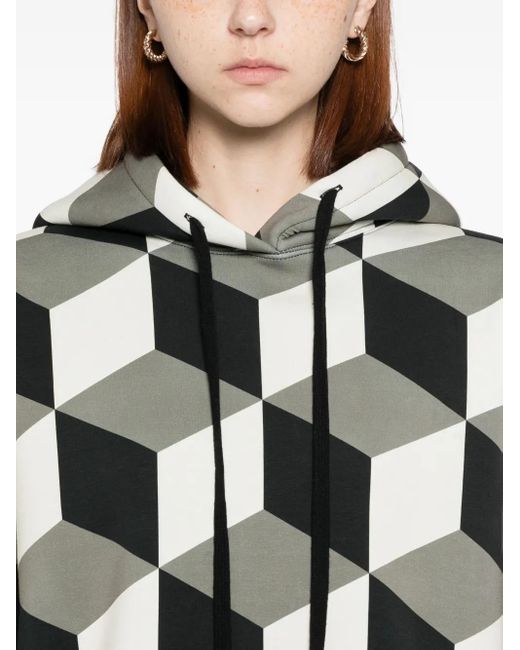 Cynthia Rowley Black The Illusion Hoodie