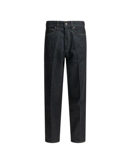 Agolde Black Tapered Jeans