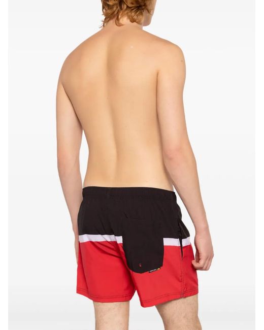 Osklen Badeshorts Mit Stretchbund in Black für Herren