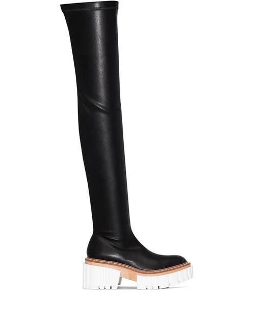 Stella McCartney Black Emilie 75Mm Thigh-High Boots
