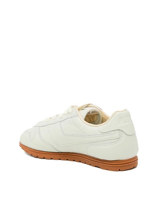 Autry White Windspin Trainers