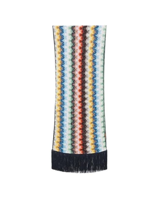 'Wrap' Scarf di Missoni in Blue