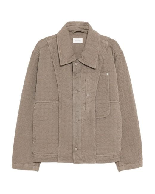 Craig Green Brown Circle-Quilted Jacket for men