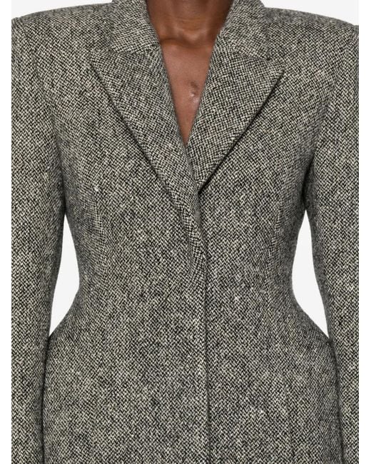 Magda Butrym Gray Hourglass Blazer