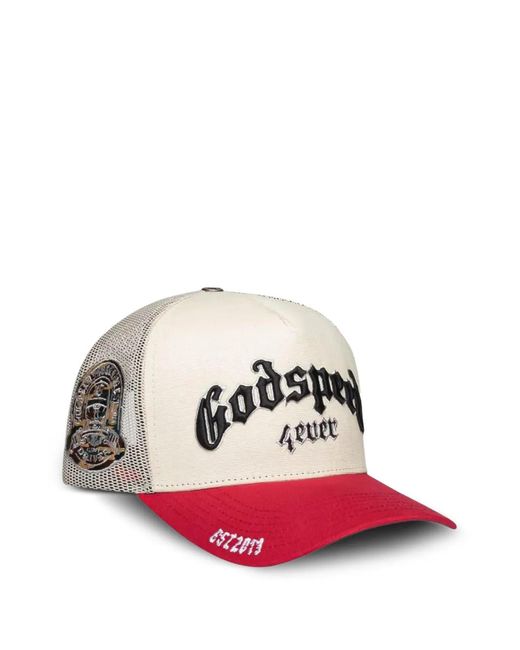Godspeed Red Forever Foam Logo Hat for men