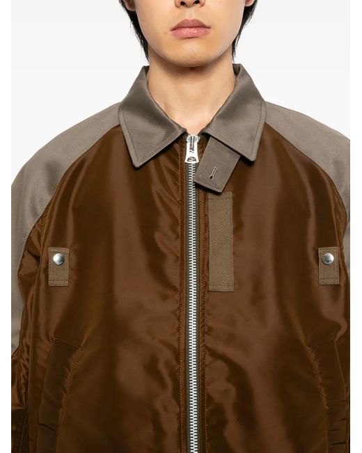 Sacai Brown Jackets for men