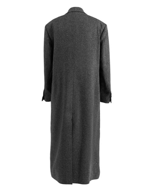 Tagliatore Black Eccesso Double-Breasted Coat