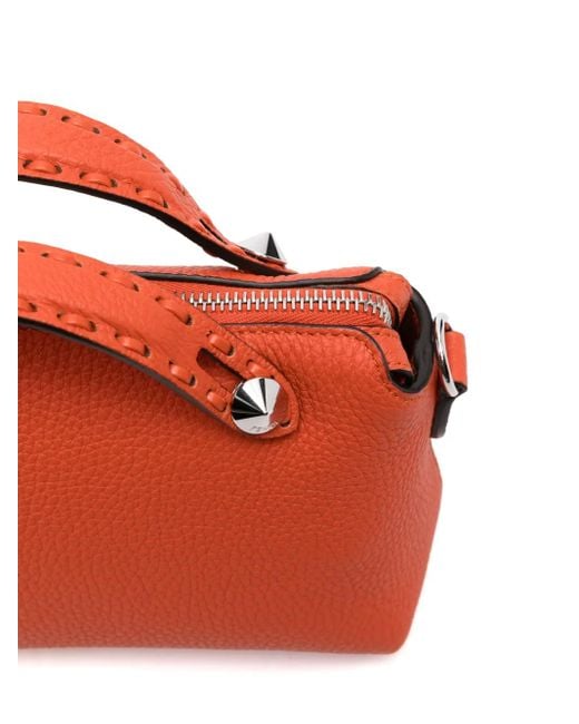 Fendi Red Mini By The Way Selleria Umhängetasche