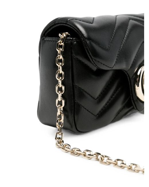 Gucci Black Gg Marmont Matelassé Shoulder Bag