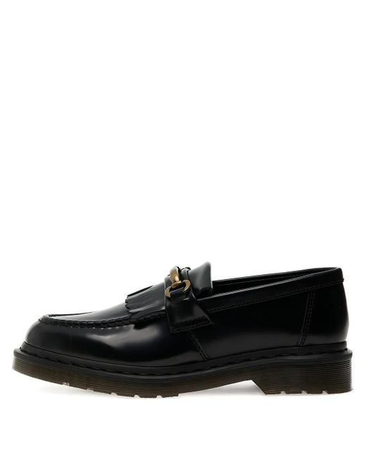 Dr. Martens Black Adrian Snaffle Tassel Loafers