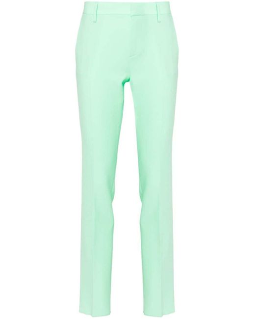 DSquared² Green Tailored Slim-fit Trousers