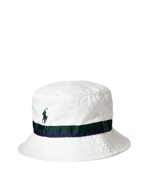 Polo Ralph Lauren X Wimbeldon Fischerhut in White für Herren