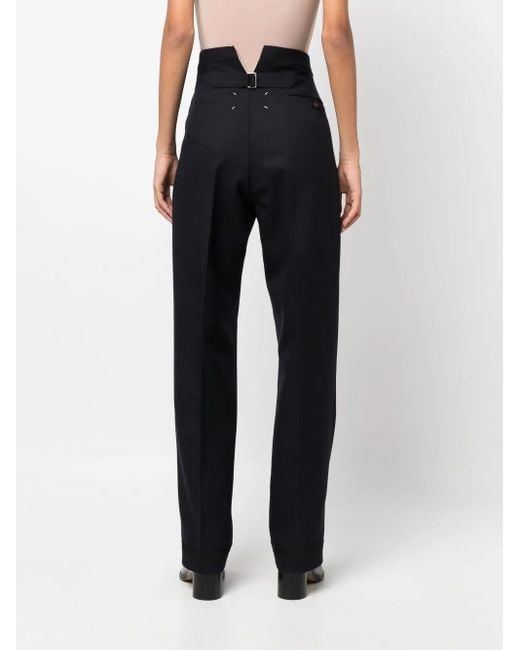 Maison Margiela Trousers Blue