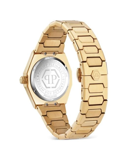 Philipp Plein Metallic Deluxe 44Mm Watch for men