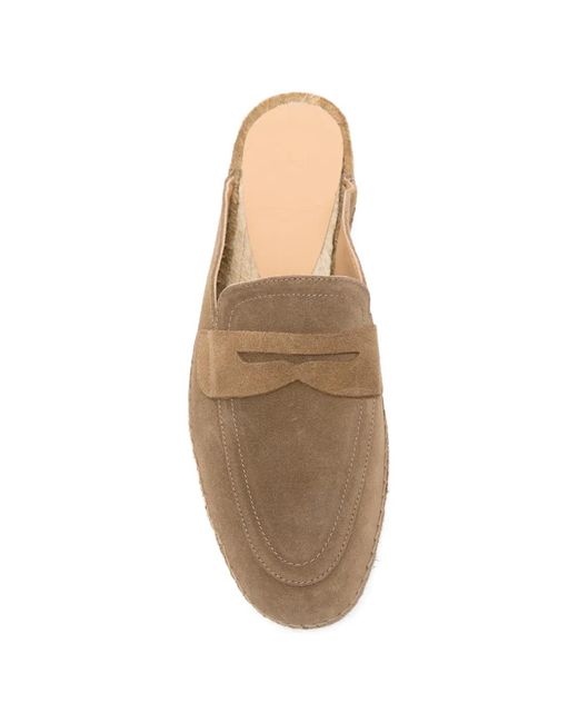 Castaner White Nando Suede Espadrilles for men