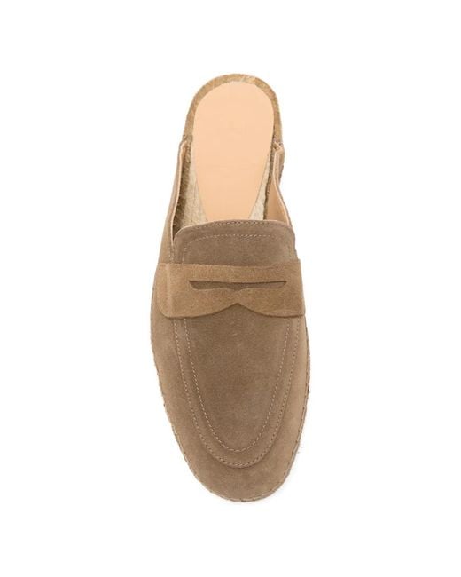 Castaner White Nando Suede Espadrilles for men