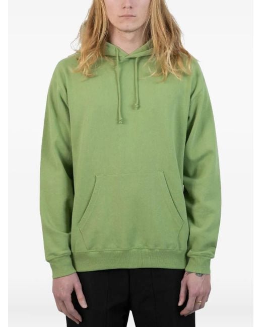 Felpa Con Cappuccio di Beams Plus in Green da Uomo