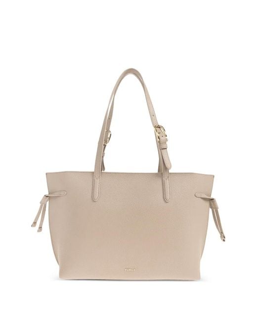 Furla Natural Medium Ava Tote Bag