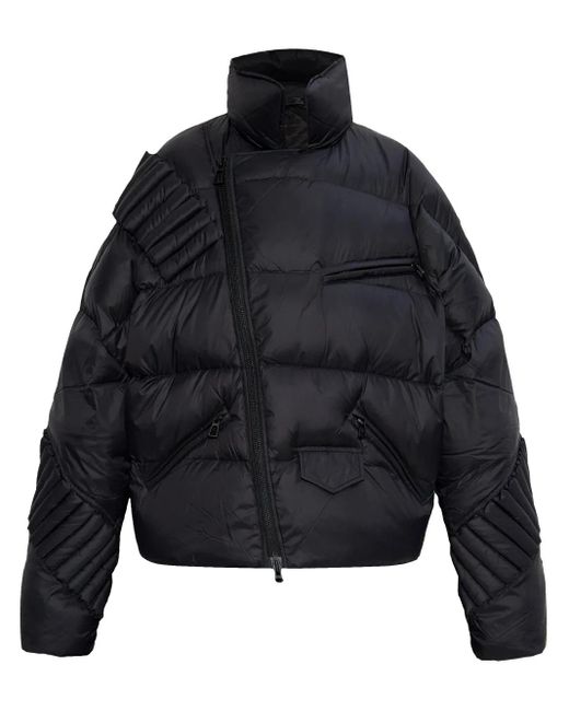 RAXXY Blue Panelled Puffer Jacket