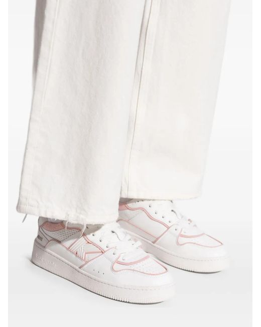 Kate Spade White Leather Sneakers
