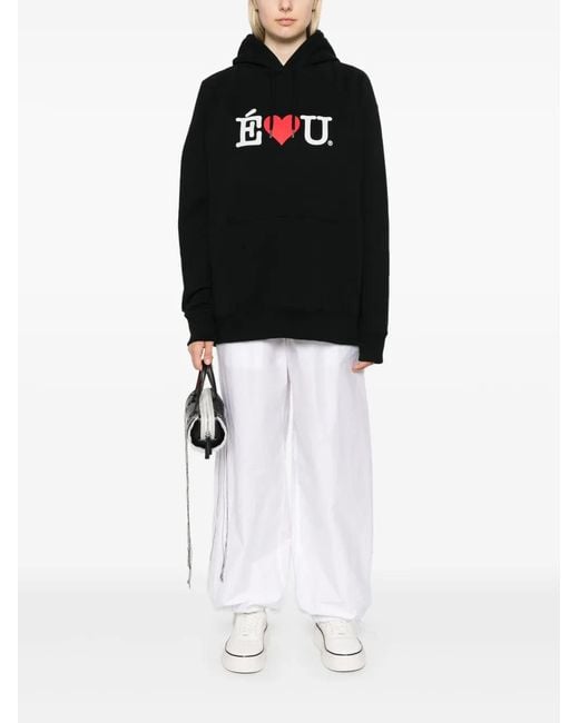 Etudes Studio Black É L U Hoodie