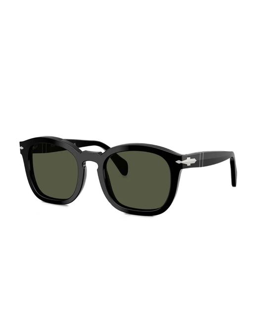 Persol Green Square-Frame Sunglasses
