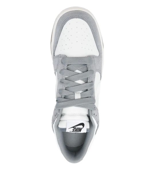 Nike White Dunk Low Sneakers for men