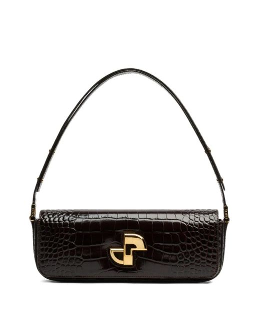 Patou Le Lock ショルダーバッグ Black