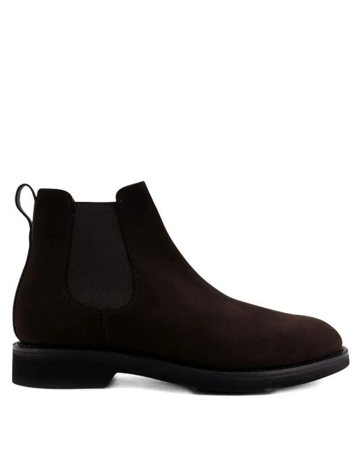 Church's Black Elastic-Panel Chelsea Boots for men