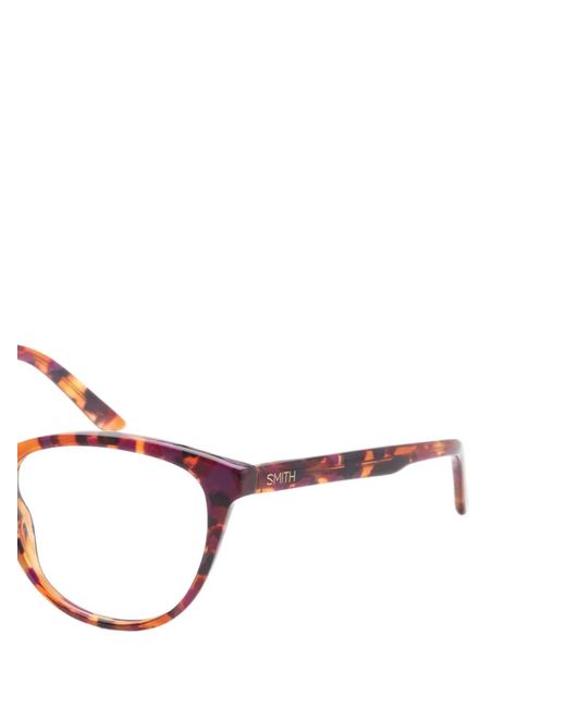 Smith White Tortoiseshell-Effect Glasses