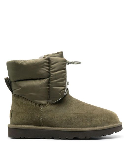 UGG Classic Maxi Toggle Stiefeletten in Grün | Lyst DE