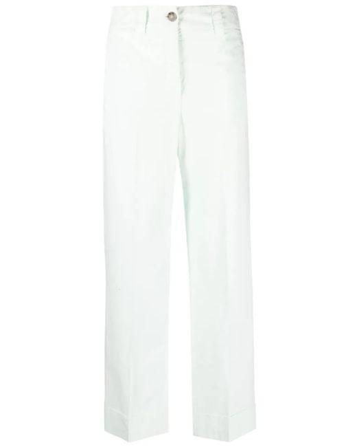 Peserico センタープレス パンツ White