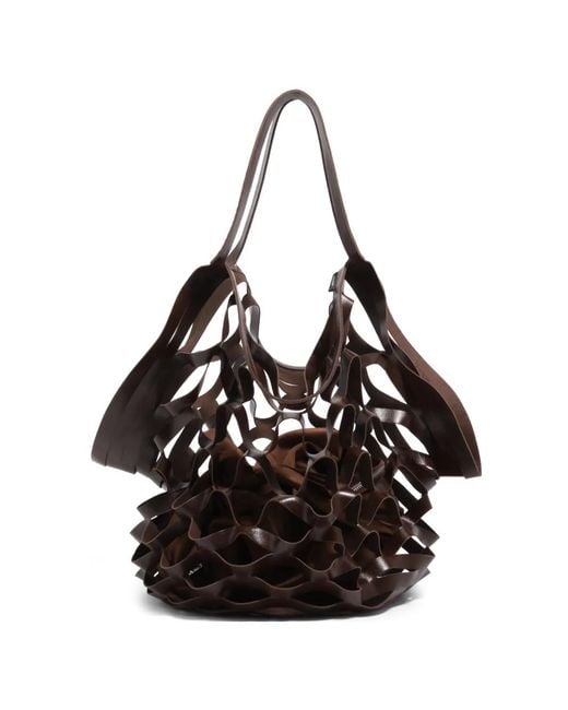 Bimba Y Lola Black Leather Cala Bag