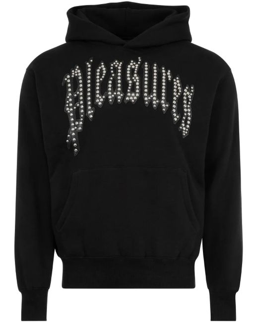 Sudadera Twitch Studded con capucha Pleasures de hombre de color Black
