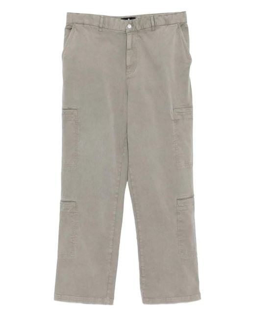 Represent Gray Season Cargo Trousers for men