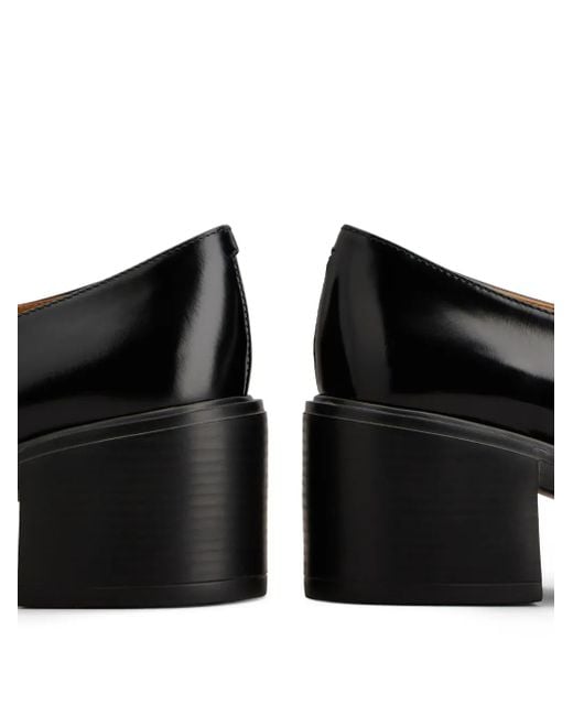 Tod's Black Leather Loafers
