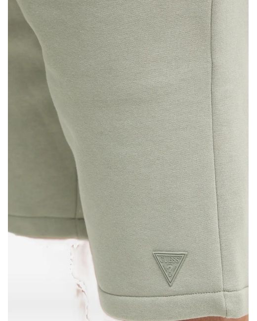 Guess Green Aldwin Logo Shorts for men