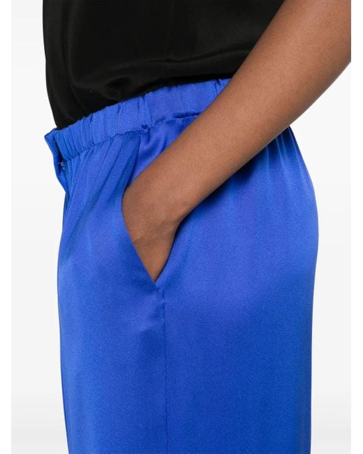 Giorgio Armani シルク パンツ Blue