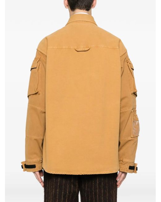 Martine Rose Natural Utility Sleeve Shirt for men
