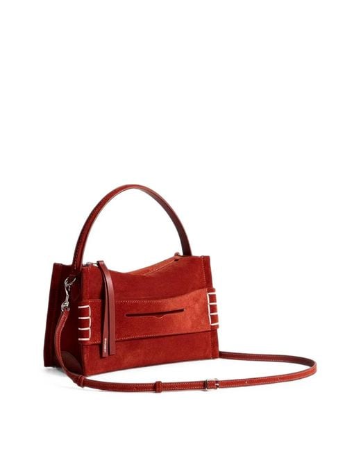J.W. Anderson Red Small Loafer Tote Bag