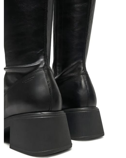 Vagabond Black Knee-Length Boots