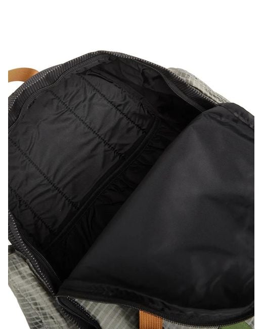 Brain Dead Black Alpine Checked-Pattern Backpack