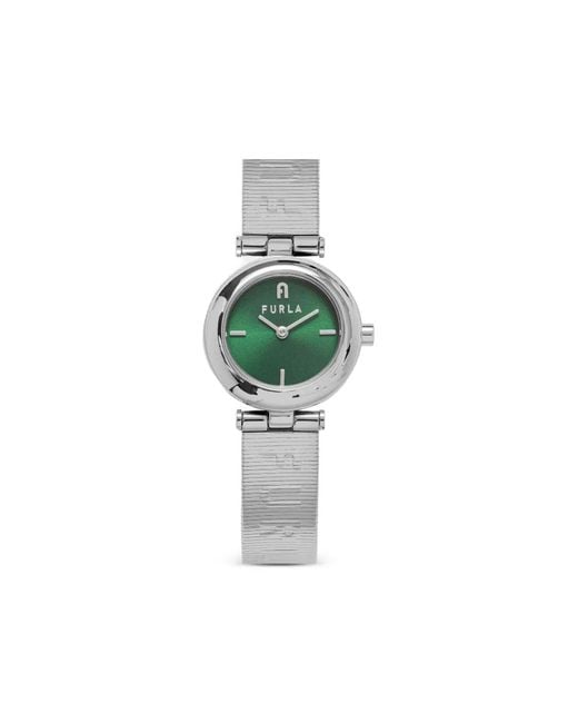 Furla Green Glamor Chic 28Mm Watch
