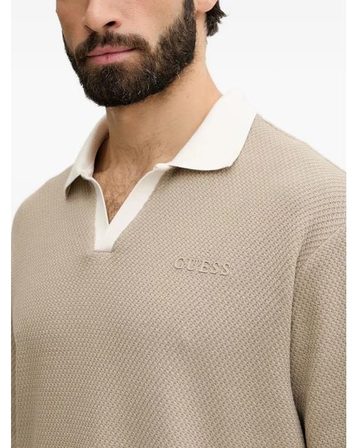 Guess Natural Logo-Detail T-Shirt for men