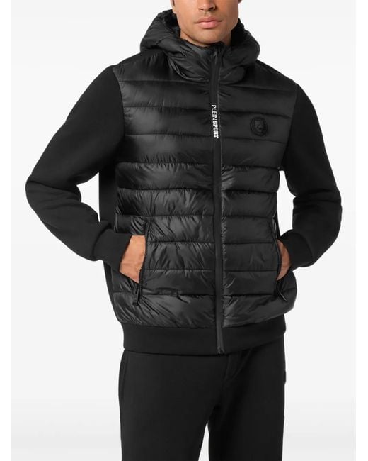 Philipp Plein Black Jacket Bollo Tiger for men